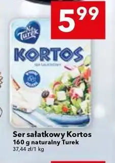 Lewiatan Ser sałatkowy Kortos 160 g naturalny Turek oferta