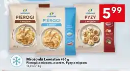 Lewiatan Mrożonki Lewiatan 450 g (Pierogi z mięsem, z serem, Pyzy z mięsem) oferta