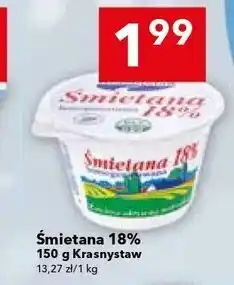 Lewiatan Śmietana 18% 150 g Krasnystaw oferta