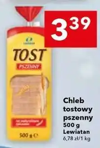 Lewiatan Chleb tostowy pszenny 500 g Lewiatan oferta