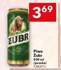 Lewiatan Piwo Żubr 500 ml puszka oferta