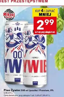 Lewiatan Piwo Żywiec 500 ml puszka oferta