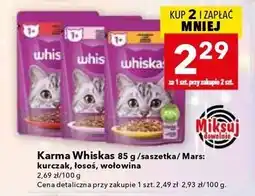 Lewiatan Karma Whiskas 85 g saszetka oferta