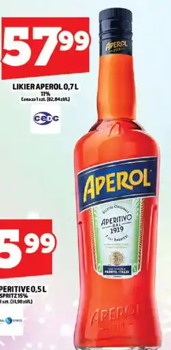 Topaz Likier Aperol oferta