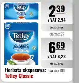 Eurocash Herbata ekspesowa: Tetley Classic oferta