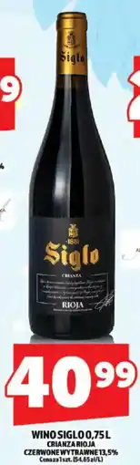 Topaz Wino Siglo Crianza Rioja oferta