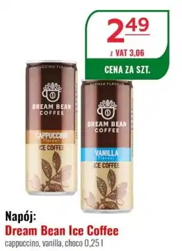 Eurocash Napój: Dream Bean Ice Coffee cappuccino, vanilla, choco oferta