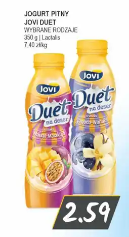 Słoneczko Jogurt pitny jovi duet Lactalis oferta