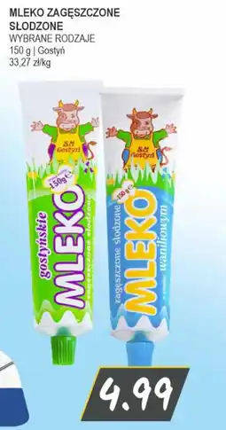 Słoneczko Mleko zagęszczone słodzone gostyń oferta