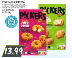 Słoneczko Przekąska serowa chilli cheese nuggets, smoky cheese donuts mccain oferta