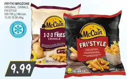 Słoneczko Frytki mrożone original, crinkle, fri'style mccain oferta