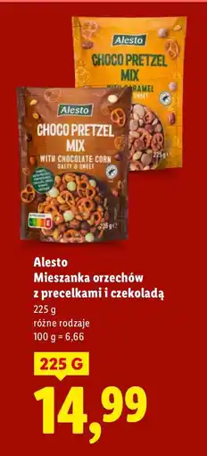 Lidl Mieszanka orzechów z precelkami i czekoladą oferta