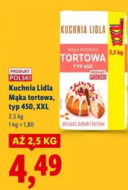 Lidl Mąka tortowa typ 450, XXL oferta