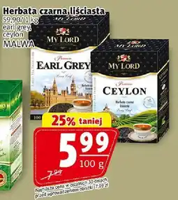 Prim Market Herbata czarna liściasta Earl Grey My Lord oferta