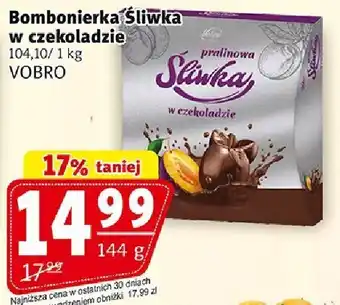 Prim Market Bombonierka Śliwka w czekoladzie VOBRO oferta