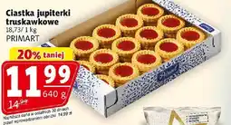 Prim Market Ciastka jupiterki truskawkowe PRIMART oferta