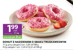 Stokrotka Donut z nadzieniem o smaku truskawkowym oferta