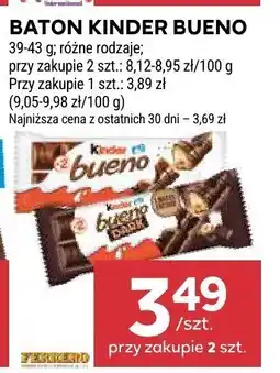 Stokrotka Baton Kinder Bueno różne rodzaje oferta