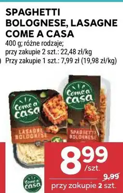 Stokrotka Spaghetti bolognese, lasagne od ręki Casa oferta