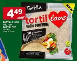 Stokrotka Tortilla high protein Tortillove oferta