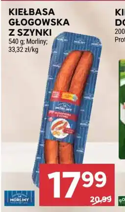 Stokrotka Morliny Kiełbasa Głogowska z szynki oferta
