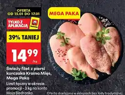 Biedronka Filet świeży z piersi kurczaka, Mega Paka oferta