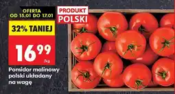 Biedronka Pomidor malinowy polski układany na wagę oferta