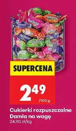 Biedronka Cukierki rozpuszczalne na wagę oferta