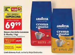 Biedronka Kawa ziarnista Crema e Gusto Classico oferta