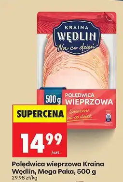 Biedronka Polędwica wieprzowa Kraina Wędlin Mega Paka oferta