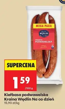 Biedronka Kiełbasa podwawelska Kraina Wędlin Na co dzień oferta