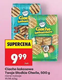 Biedronka Ciastka kokosowe Twoje Słodkie Chwile oferta