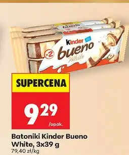Biedronka Batoniki Kinder Bueno White oferta