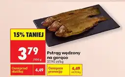 Biedronka Pstrąg wędzony na gorąco oferta
