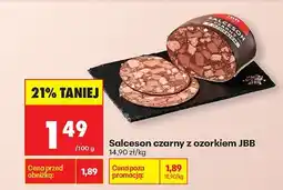 Biedronka Salceson czarny z ozorkiem JBB oferta