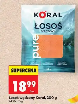 Biedronka Łosoś wędzony Koral oferta