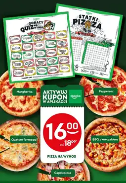 Żabka Pizza BBQ z kurczakiem na wynos oferta