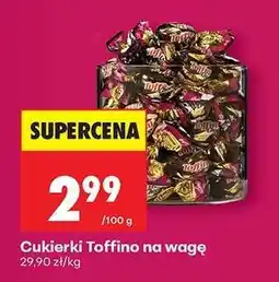 Biedronka Cukierki Toffino na wagę oferta