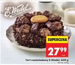 Biedronka Tort czekoladowy E.Wedel, 600 g oferta