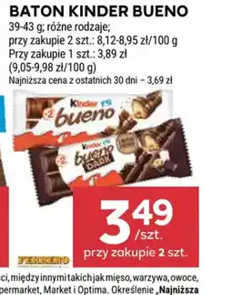 Stokrotka Baton Kinder Bueno oferta