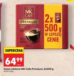 Biedronka Kawa mielona MK Cafe Premium 2x500 g oferta
