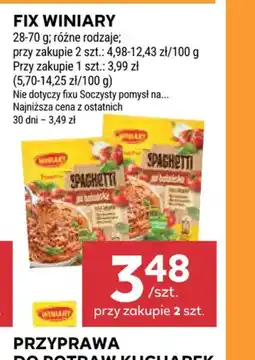 Stokrotka Winiary Fix Spaghetti oferta