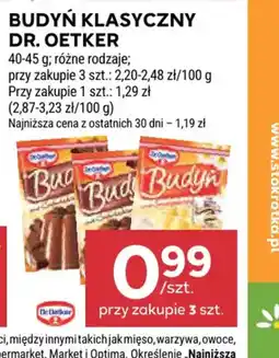 Stokrotka Dr. Oetker Budyń Klasyczny oferta