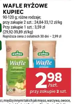 Stokrotka Kupiec Wafle ryżowe oferta