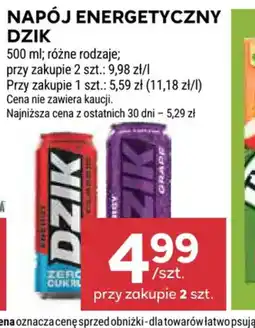 Stokrotka Napój energetyczny Dzik oferta