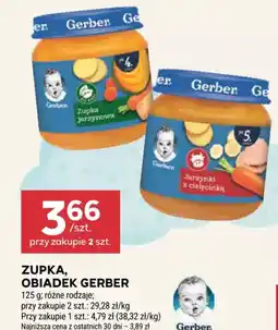 Stokrotka Gerber Zupka, Obiadek oferta