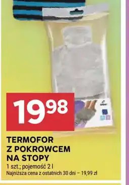 Stokrotka Termofor z pokrowcem na stopy oferta
