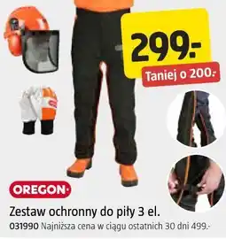 Jula Zestaw ochronny do piły 3 el oferta