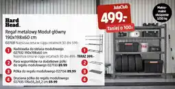 Jula Regał metalowy Modul główny 190x198x60 cm oferta