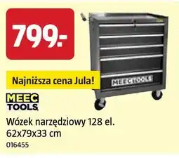Jula Wózek narzędziowy 128 el. MEEC TOOLS 62x79x33 cm oferta